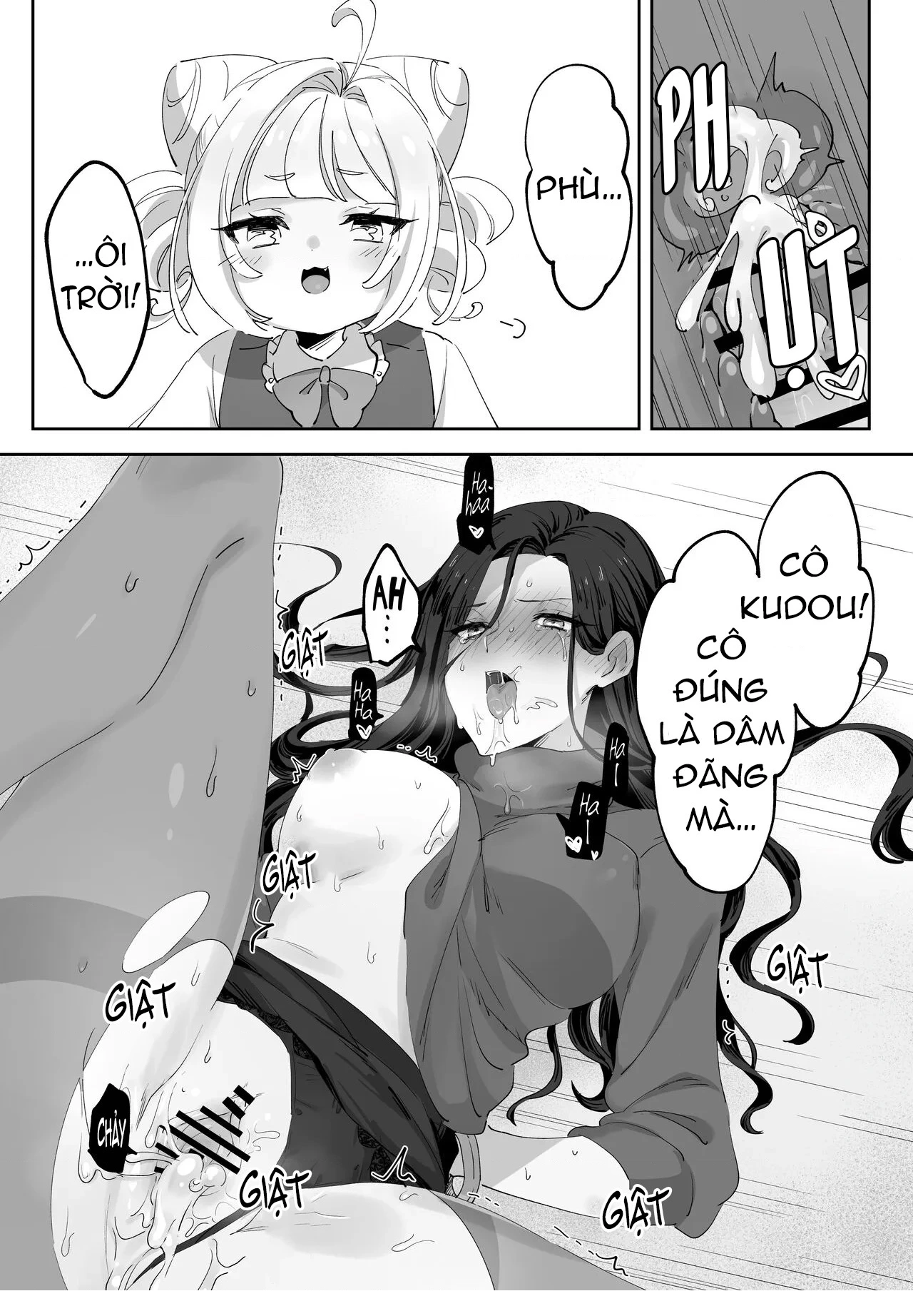 HentaiVN.net - Ảnh 21 - Namaikina Sensei o Korashimero! | Teaching The Tetchy Teacher! - oneshot