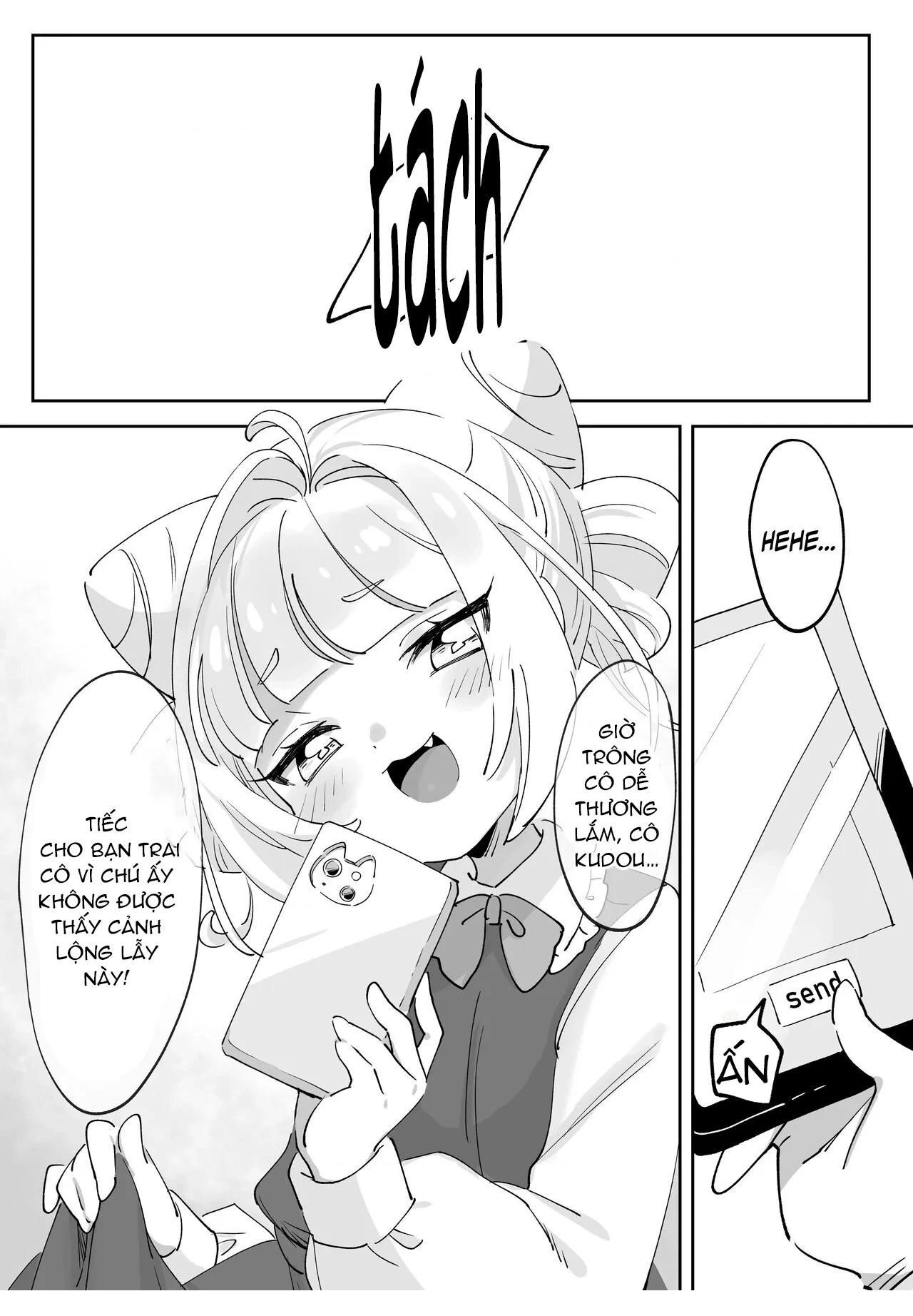 HentaiVN.net - Ảnh 22 - Namaikina Sensei o Korashimero! | Teaching The Tetchy Teacher! - oneshot