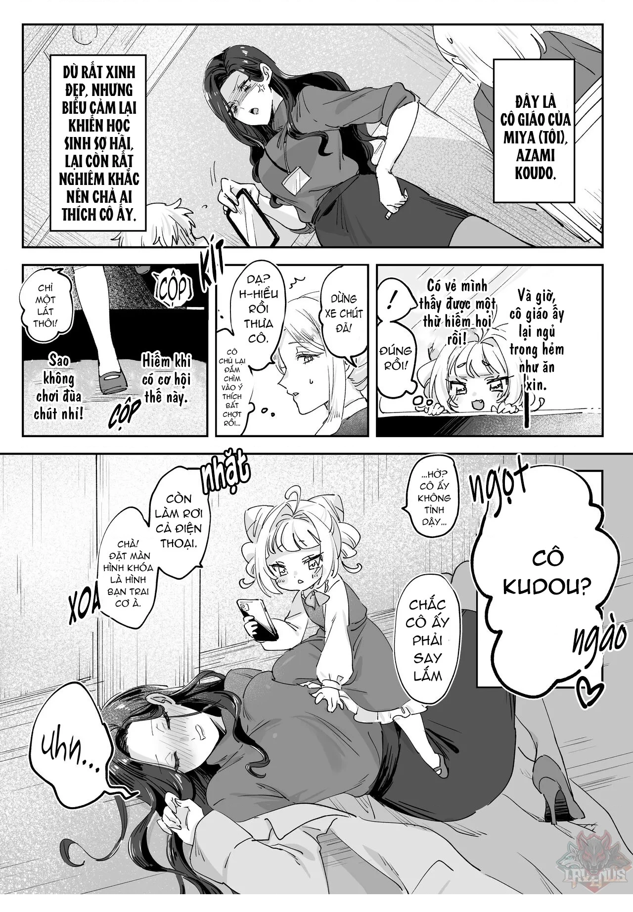 HentaiVN.net - Ảnh 3 - Namaikina Sensei o Korashimero! | Teaching The Tetchy Teacher! - oneshot