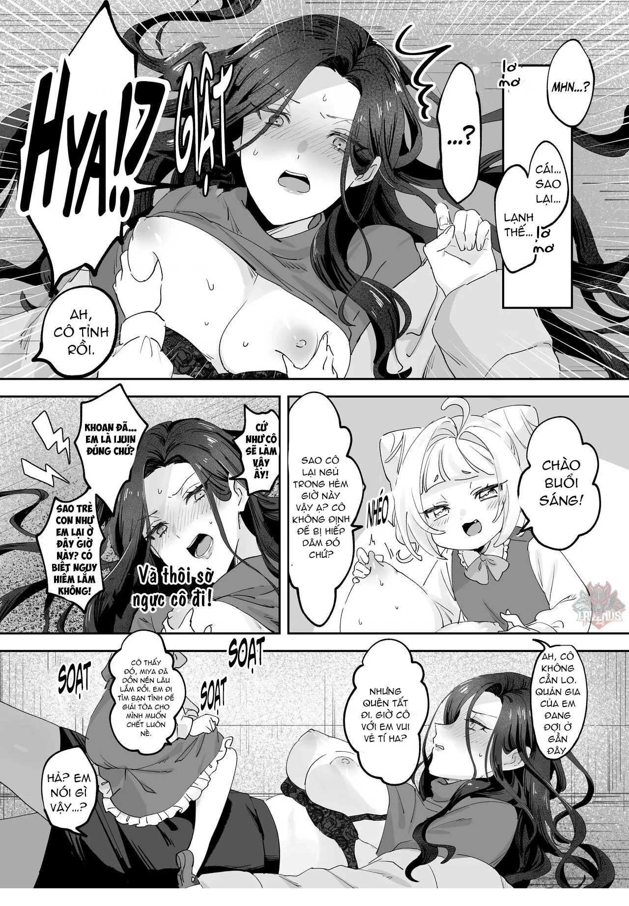 HentaiVN.net - Ảnh 4 - Namaikina Sensei o Korashimero! | Teaching The Tetchy Teacher! - oneshot