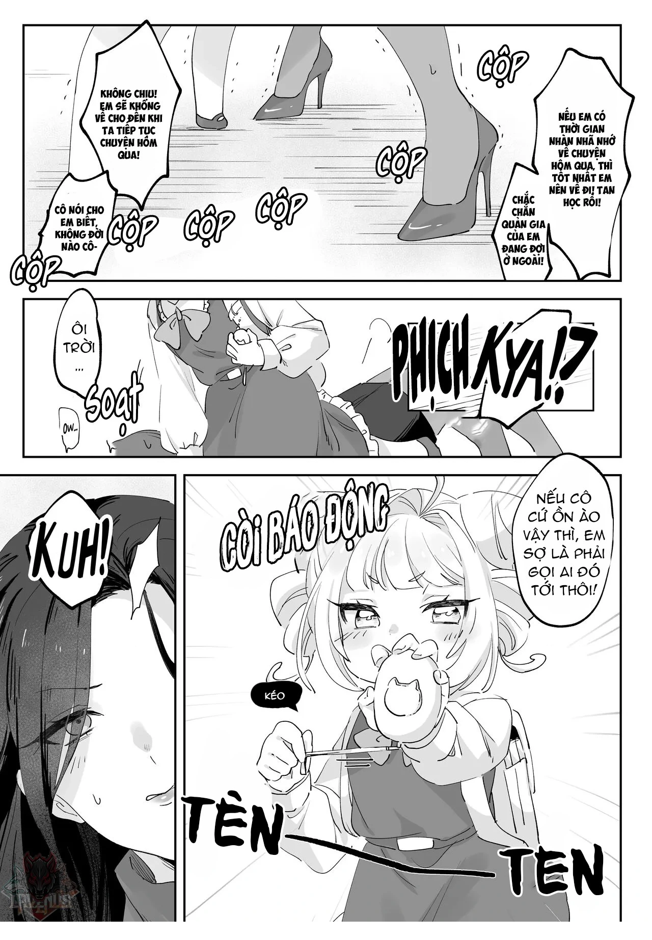 HentaiVN.net - Ảnh 8 - Namaikina Sensei o Korashimero! | Teaching The Tetchy Teacher! - oneshot