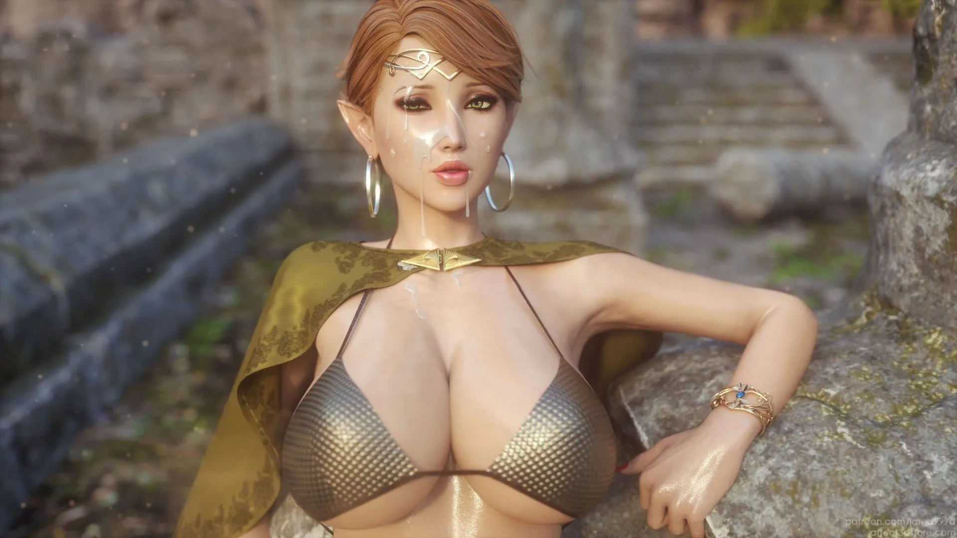 HentaiVN.net - Ảnh 38 - Elf Slave - Chapter 1: Side B