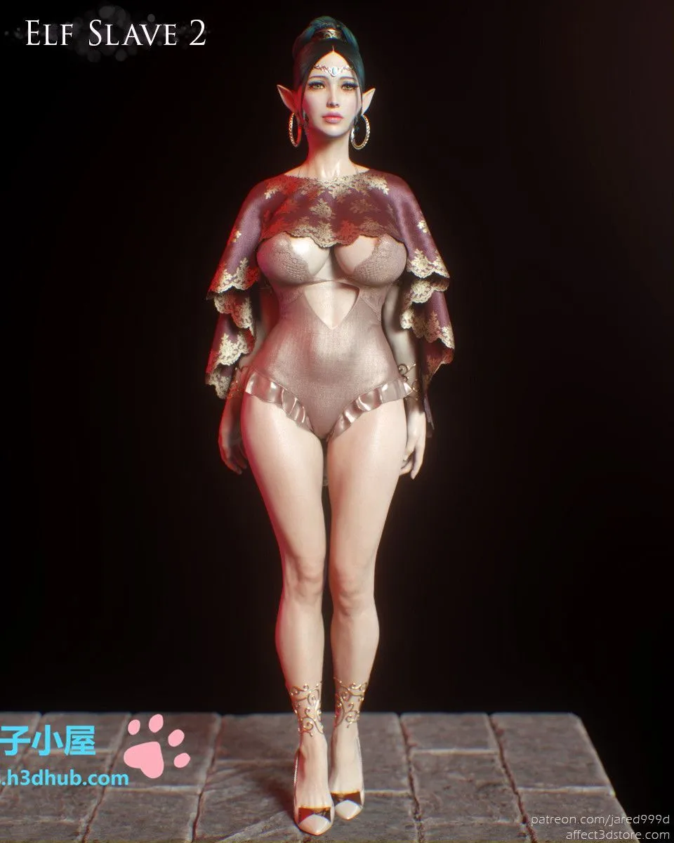 HentaiVN.net - Ảnh 11 - Elf Slave - Chapter 2.5: Concept Art