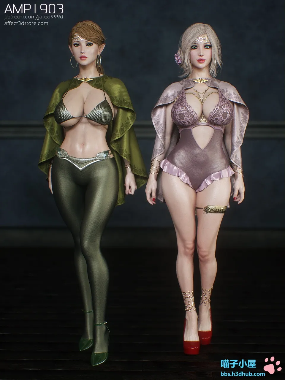 HentaiVN.net - Ảnh 23 - Elf Slave - Chapter 3.5: Two Elves - Concept Art