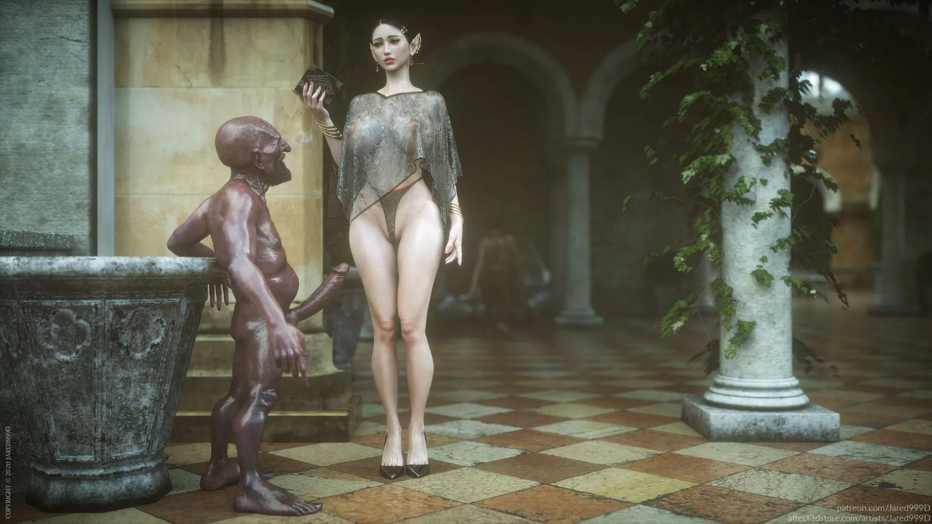 HentaiVN.net - Ảnh 14 - Elf Slave - Chapter 6: Love & Lust