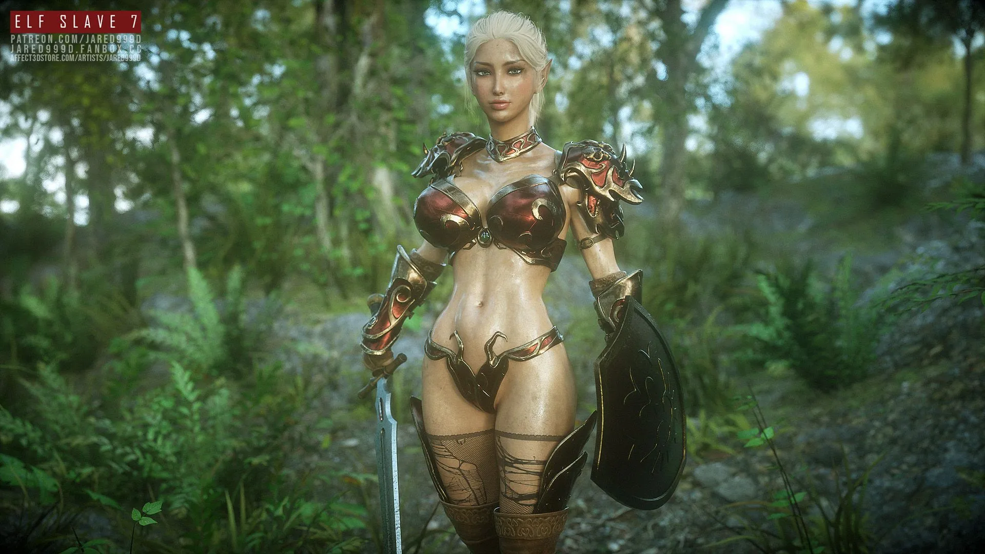 HentaiVN.net - Ảnh 5 - Elf Slave - Chapter 7: Concept Art