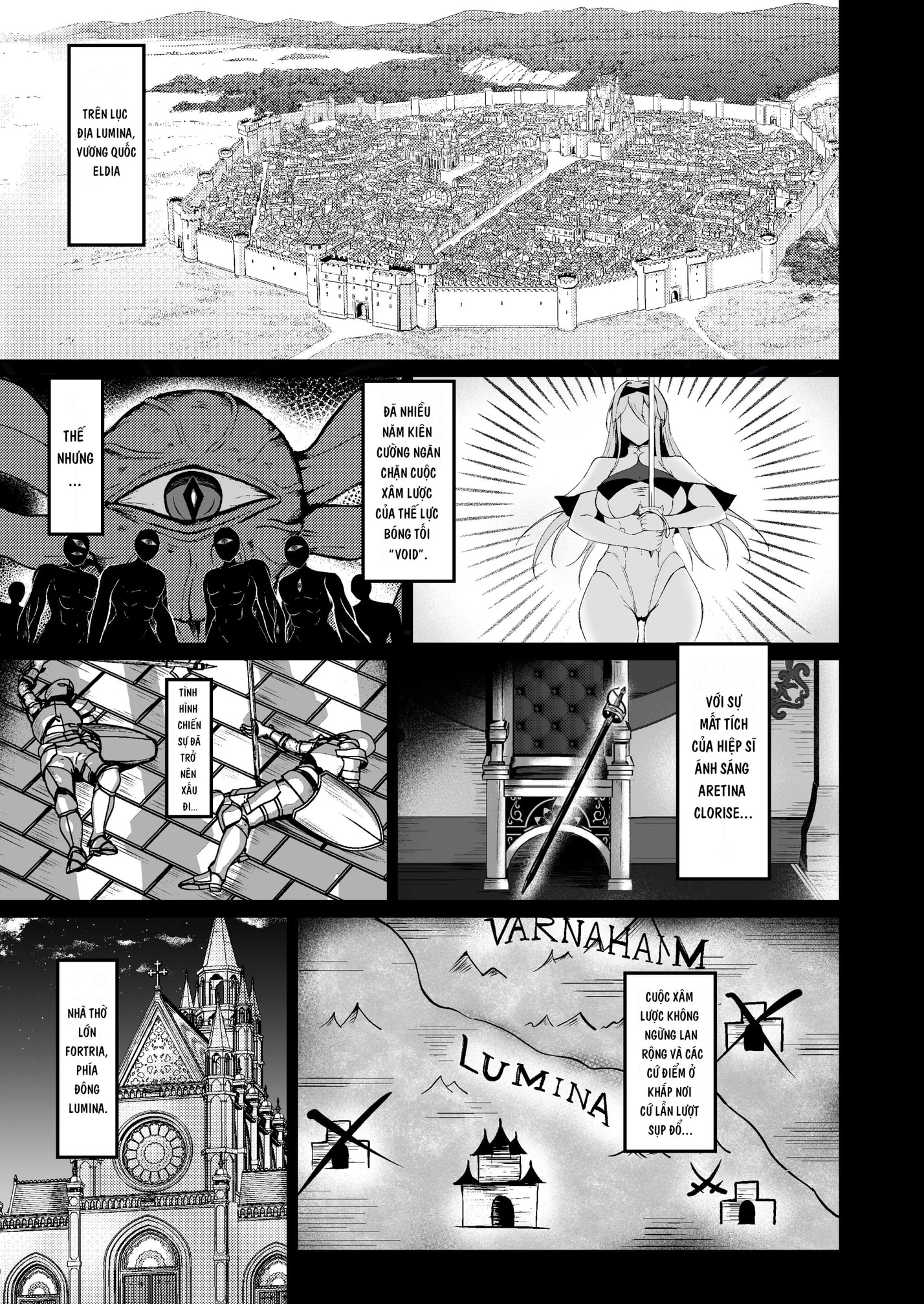 HentaiVN.net - Ảnh 4 - Yami e no izanai ~ muryokuna hime kishi ga yami ochi suru hanashi ~ - Oneshot