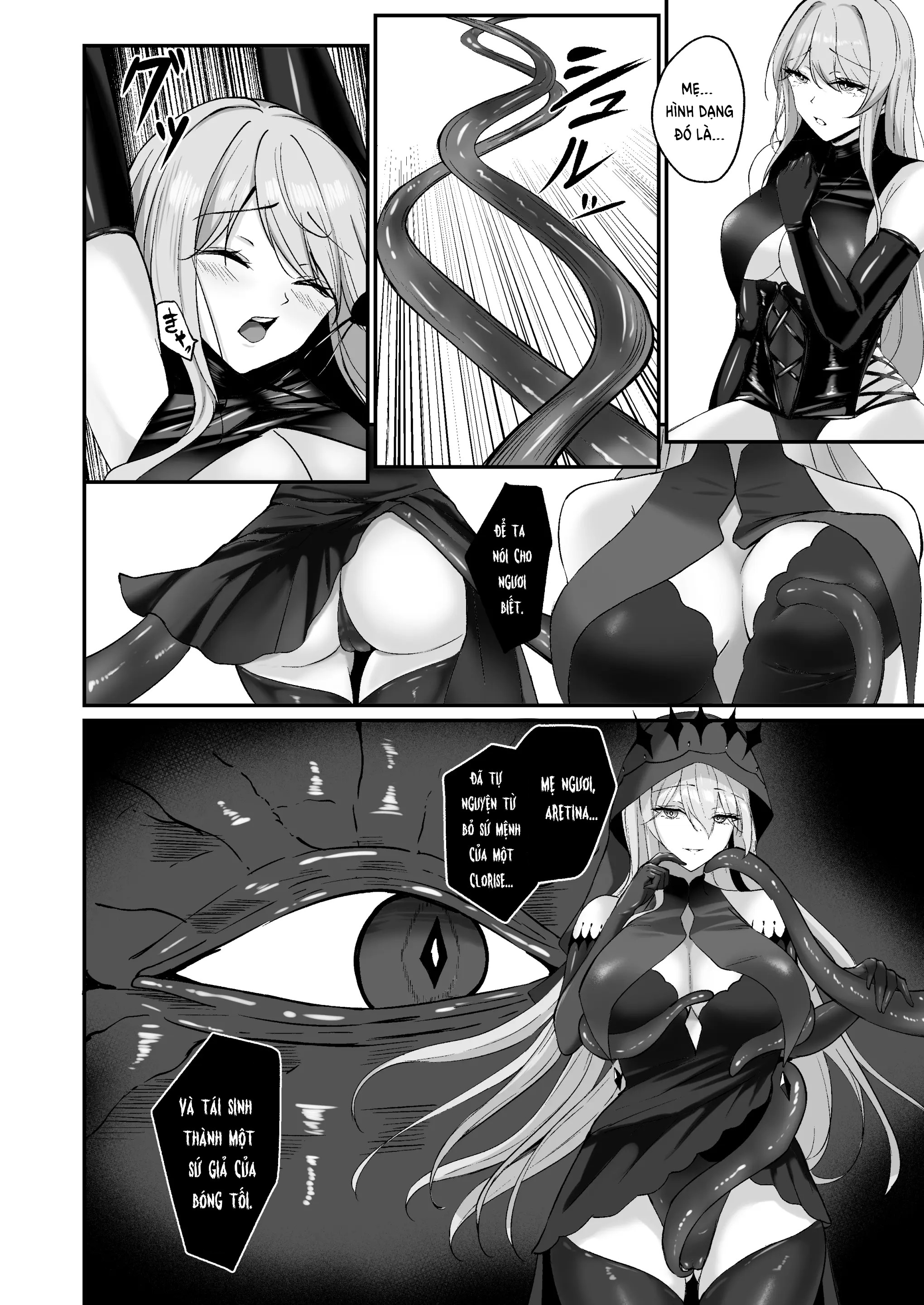 HentaiVN.net - Ảnh 39 - Yami e no izanai ~ muryokuna hime kishi ga yami ochi suru hanashi ~ - Oneshot