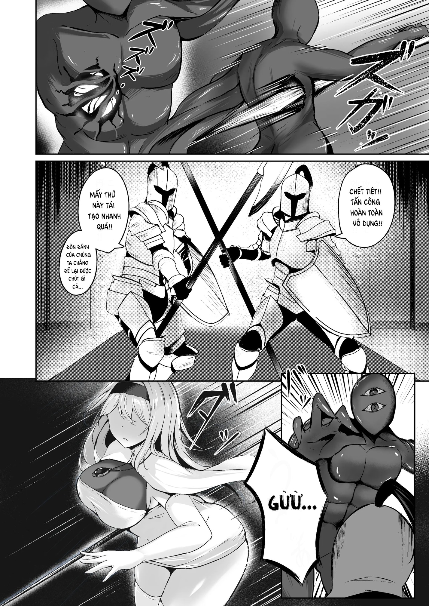 HentaiVN.net - Ảnh 5 - Yami e no izanai ~ muryokuna hime kishi ga yami ochi suru hanashi ~ - Oneshot