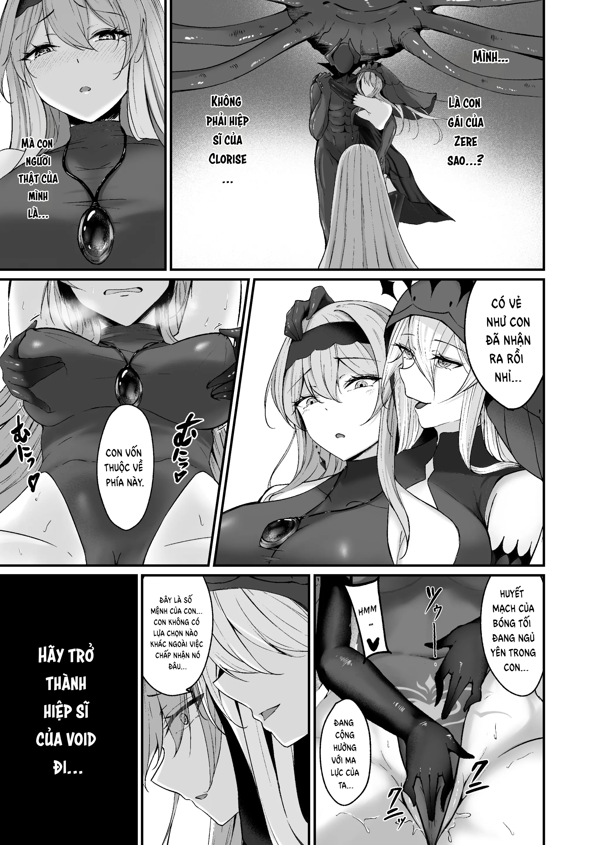 HentaiVN.net - Ảnh 46 - Yami e no izanai ~ muryokuna hime kishi ga yami ochi suru hanashi ~ - Oneshot
