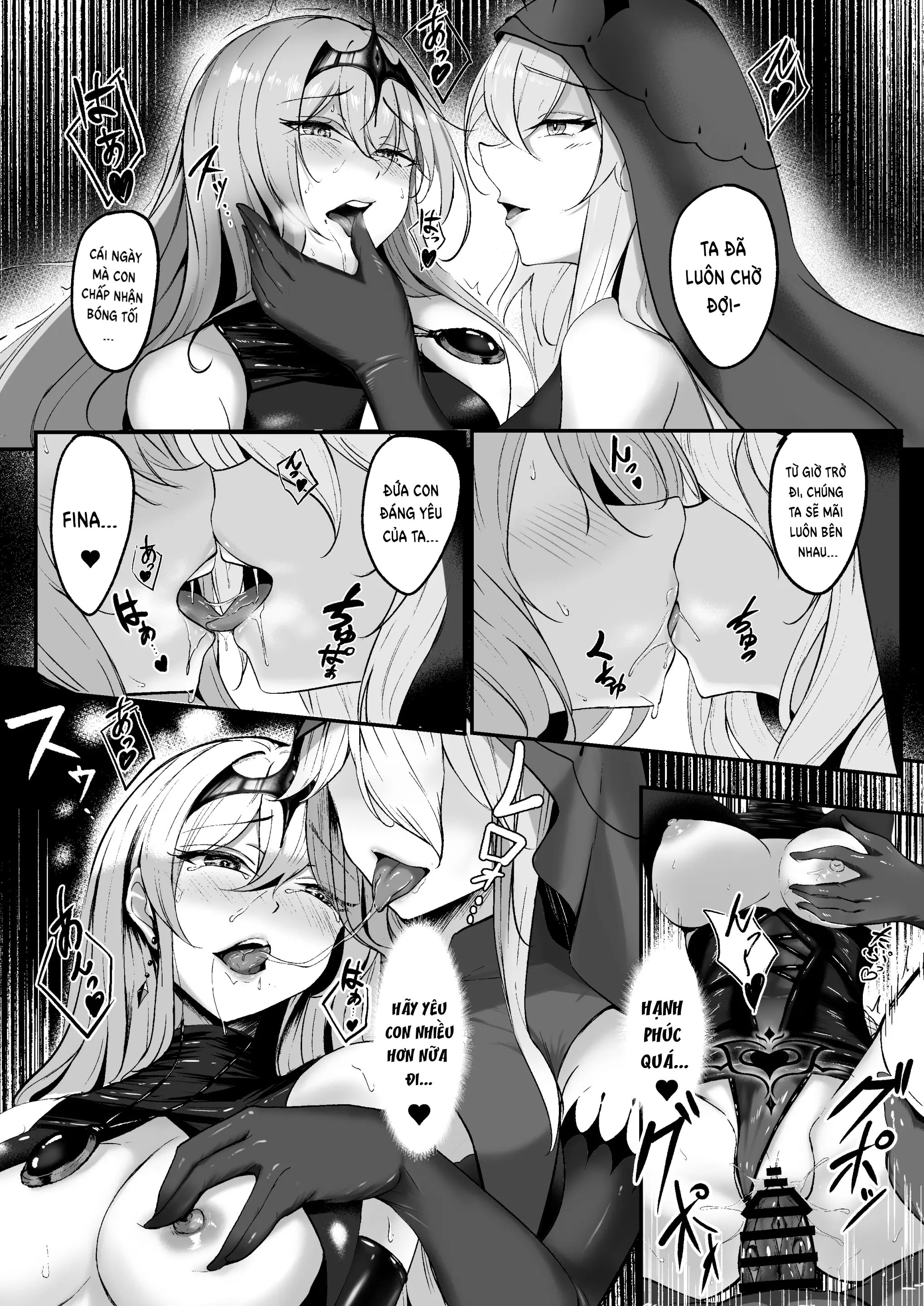 HentaiVN.net - Ảnh 52 - Yami e no izanai ~ muryokuna hime kishi ga yami ochi suru hanashi ~ - Oneshot
