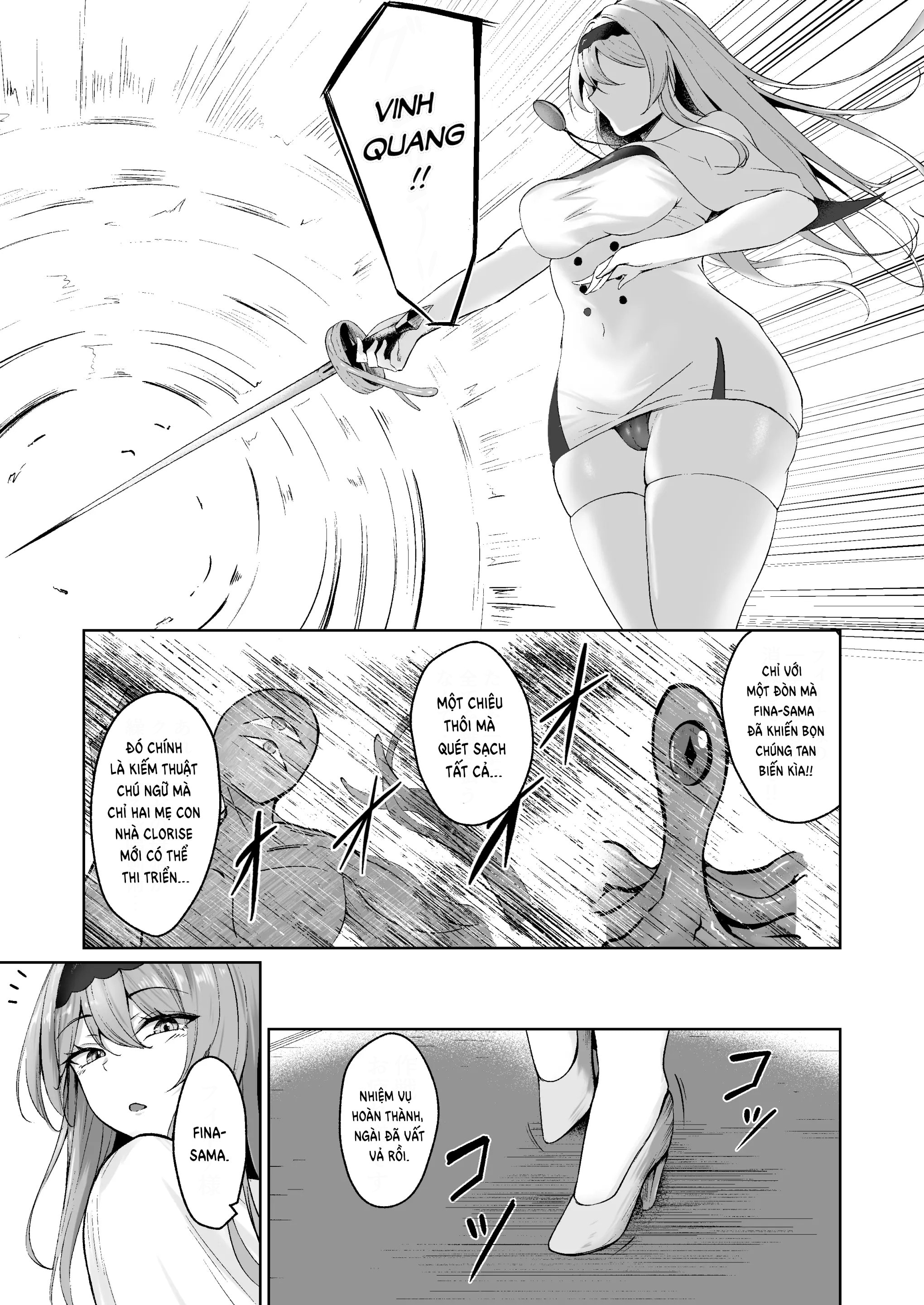 HentaiVN.net - Ảnh 8 - Yami e no izanai ~ muryokuna hime kishi ga yami ochi suru hanashi ~ - Oneshot