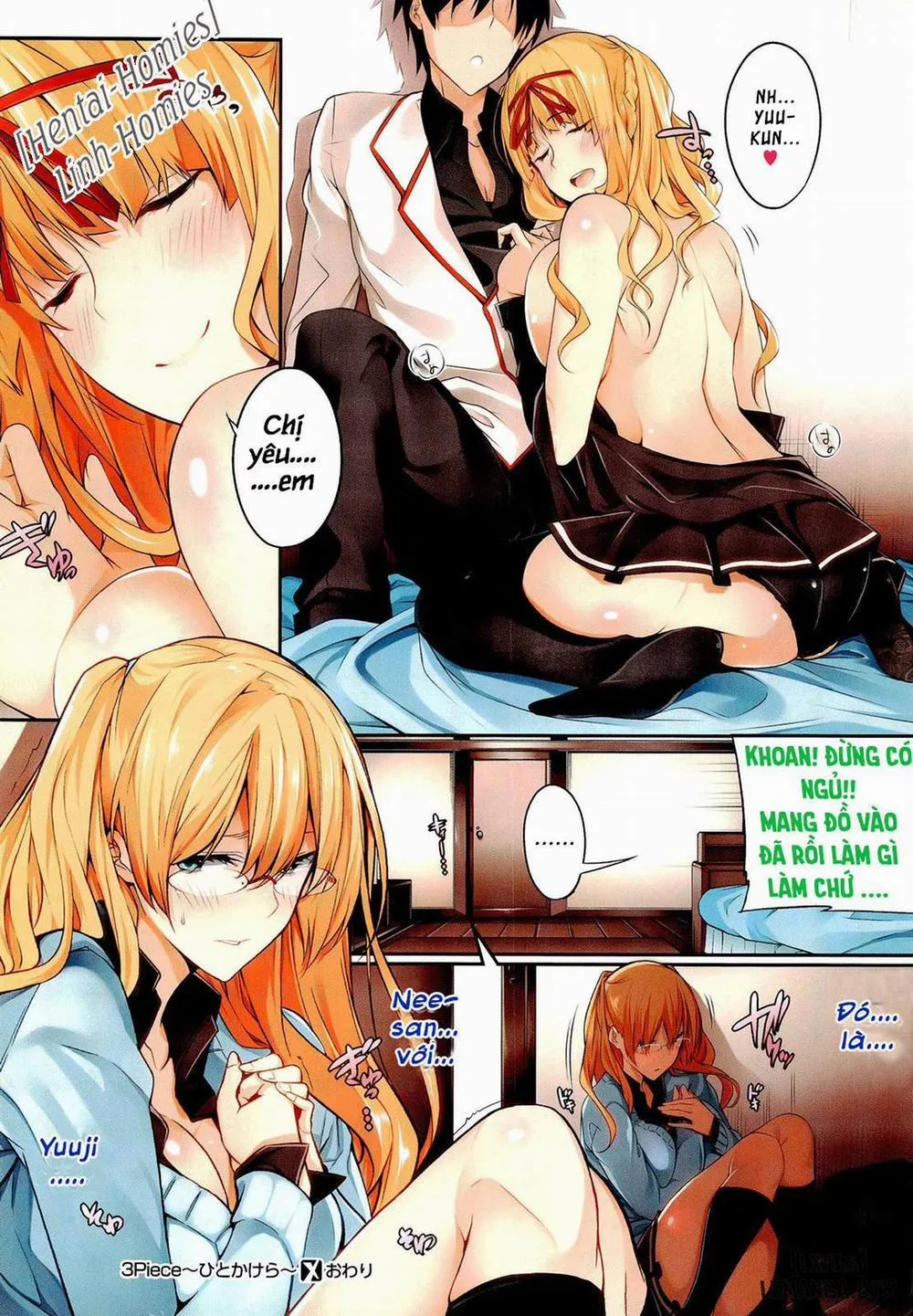 HentaiVN.net - Ảnh 24 - 3 Piece - Chương 1
