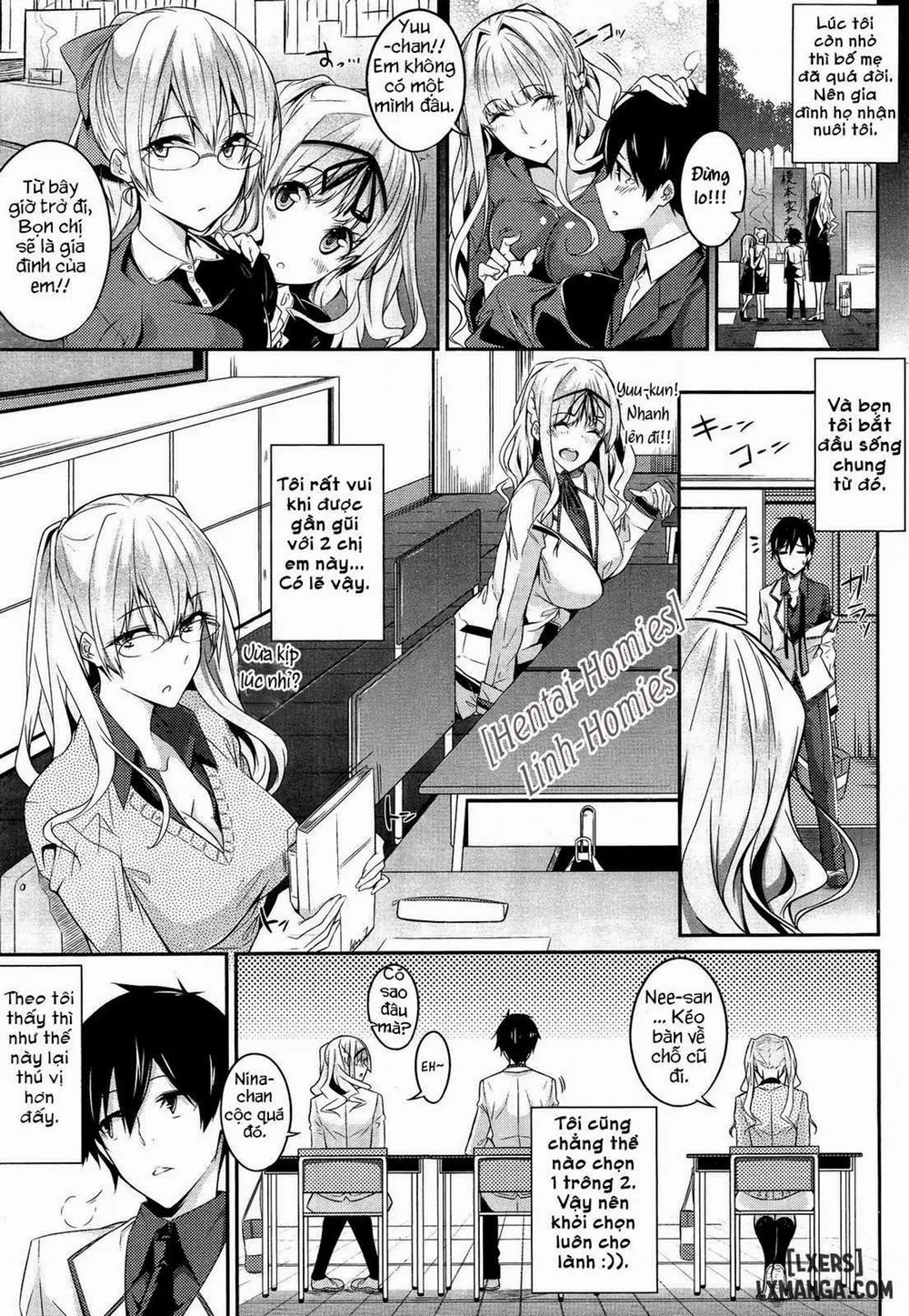 HentaiVN.net - Ảnh 3 - 3 Piece - Chương 1
