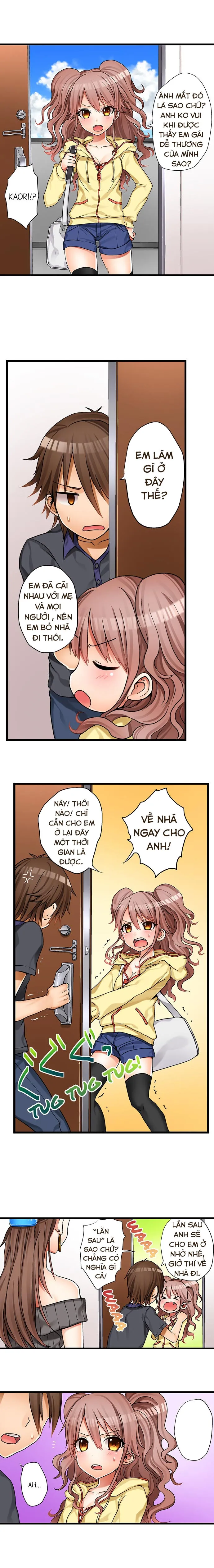 HentaiVN.net - Ảnh 9 - My First Time is with.... My Little Sister?! - Chap 1