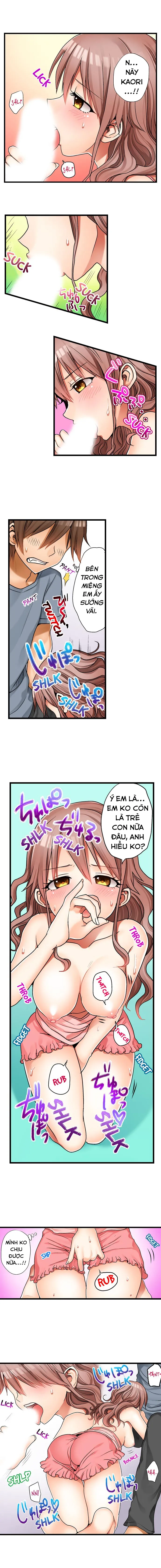 HentaiVN.net - Ảnh 9 - My First Time is with.... My Little Sister?! - Chap 3