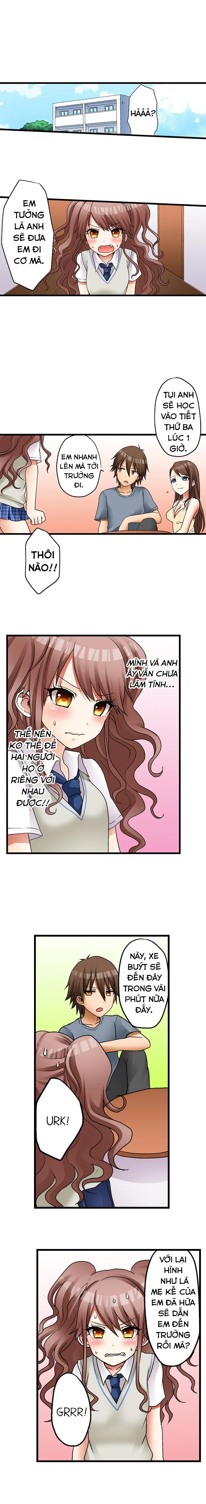 HentaiVN.net - Ảnh 7 - My First Time is with.... My Little Sister?! - Chap 4