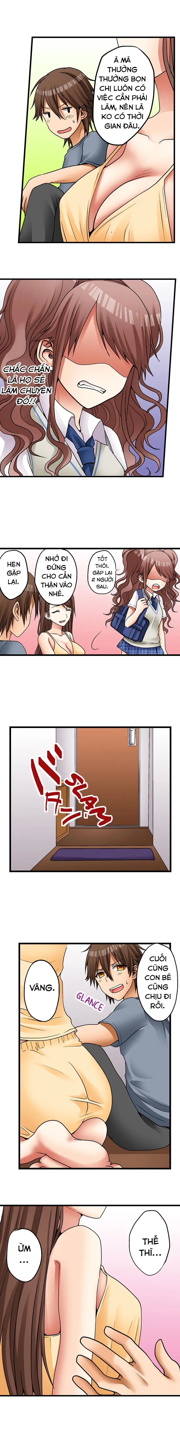 HentaiVN.net - Ảnh 8 - My First Time is with.... My Little Sister?! - Chap 4