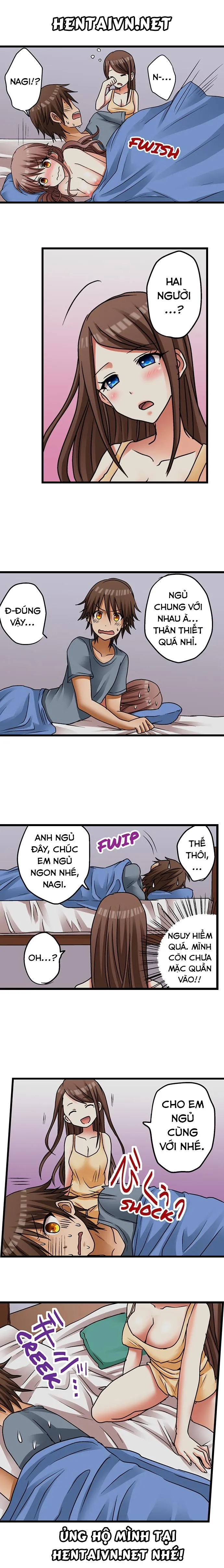 HentaiVN.net - Ảnh 4 - My First Time is with.... My Little Sister?! - Chap 9-Đã thịt con em.
