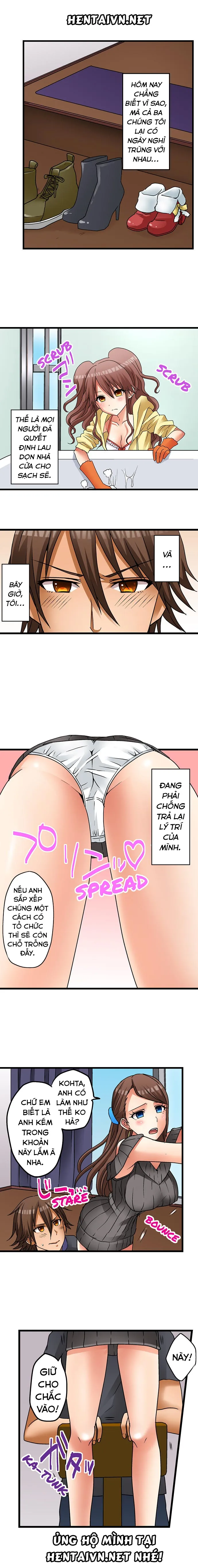 HentaiVN.net - Ảnh 4 - My First Time is with.... My Little Sister?! - Chap 10