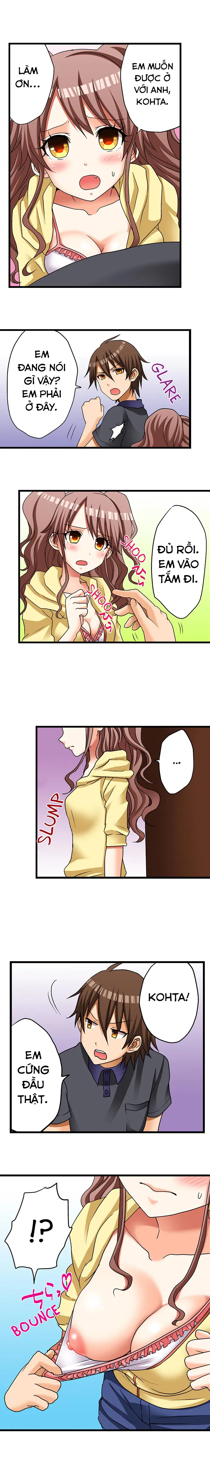 HentaiVN.net - Ảnh 6 - My First Time is with.... My Little Sister?! - Chap 13