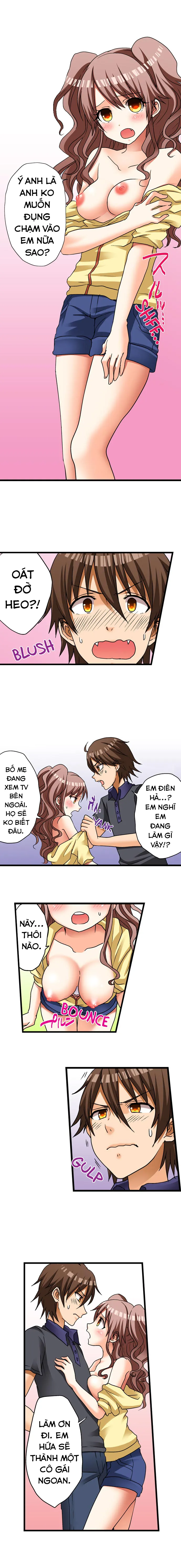 HentaiVN.net - Ảnh 7 - My First Time is with.... My Little Sister?! - Chap 13