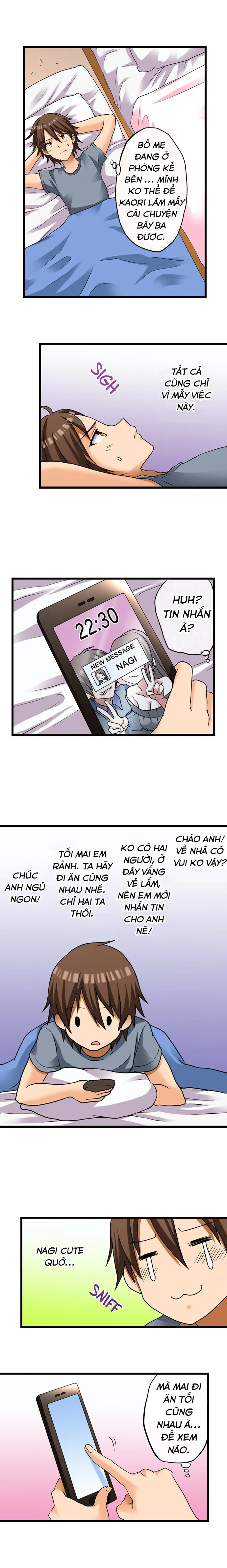 HentaiVN.net - Ảnh 7 - My First Time is with.... My Little Sister?! - Chap 14