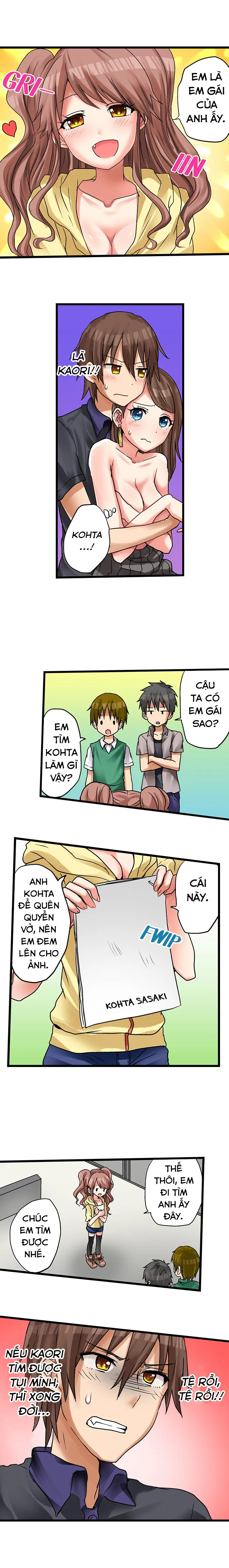 HentaiVN.net - Ảnh 11 - My First Time is with.... My Little Sister?! - Chap 16-Sắp thịt Nagi