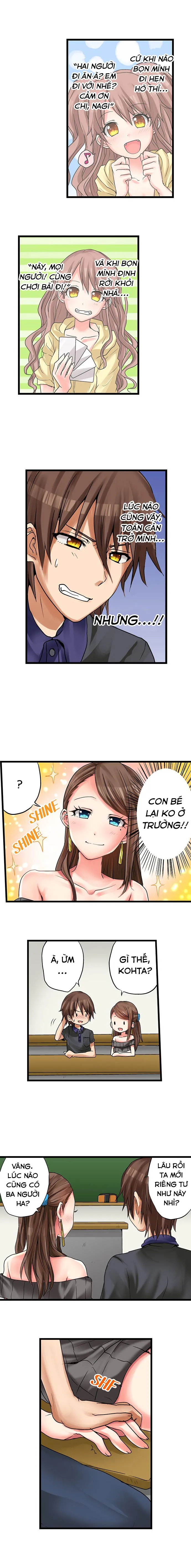 HentaiVN.net - Ảnh 5 - My First Time is with.... My Little Sister?! - Chap 16-Sắp thịt Nagi
