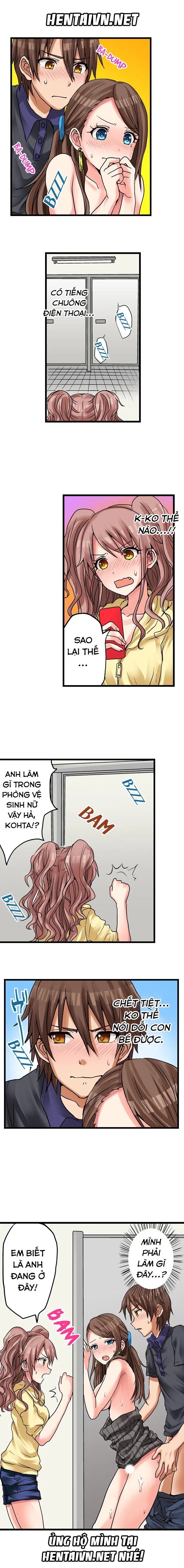 HentaiVN.net - Ảnh 10 - My First Time is with.... My Little Sister?! - Chap 17-Đang thịt Nagi