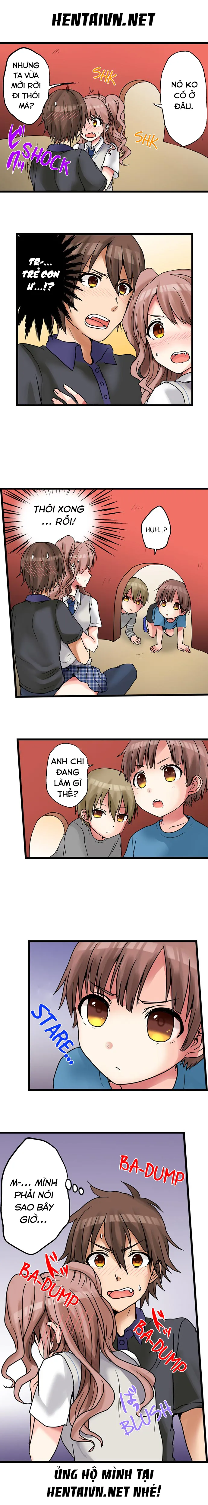 HentaiVN.net - Ảnh 10 - My First Time is with.... My Little Sister?! - Chap 20