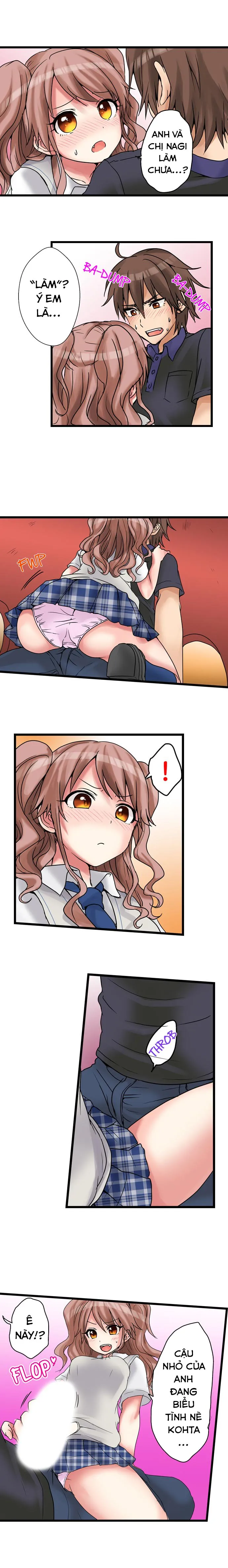 HentaiVN.net - Ảnh 7 - My First Time is with.... My Little Sister?! - Chap 20