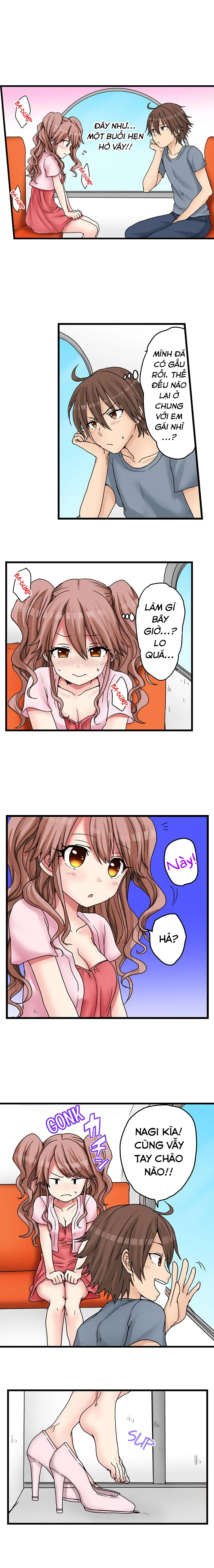 HentaiVN.net - Ảnh 5 - My First Time is with.... My Little Sister?! - Chap 24