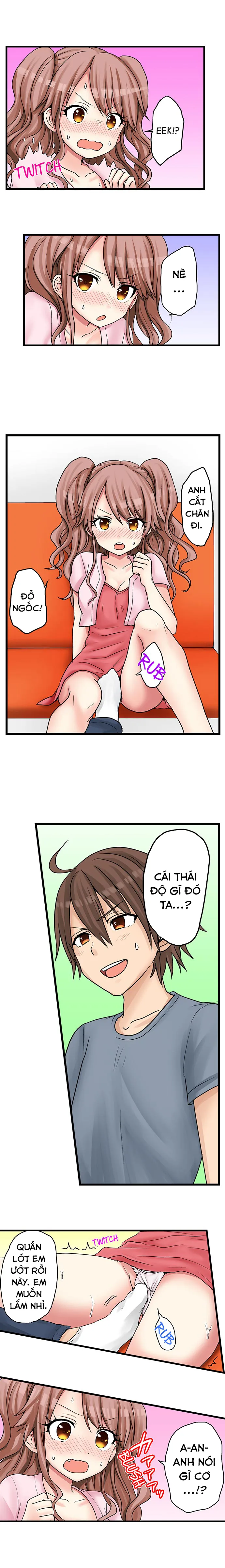HentaiVN.net - Ảnh 7 - My First Time is with.... My Little Sister?! - Chap 24