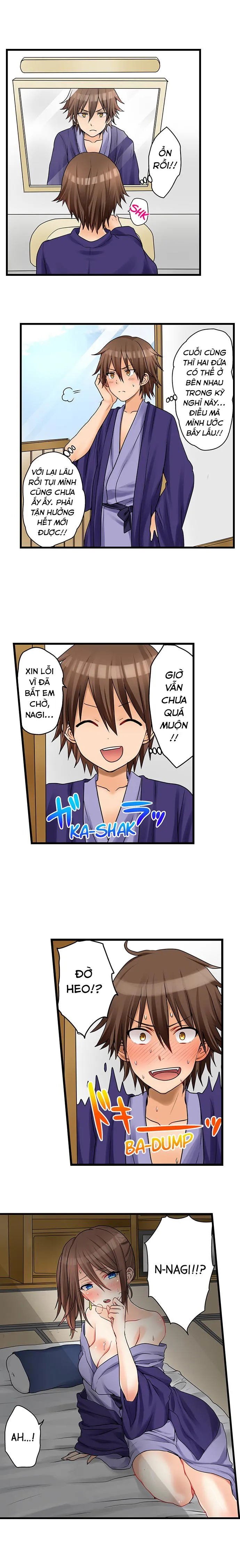 HentaiVN.net - Ảnh 8 - My First Time is with.... My Little Sister?! - Chap 27