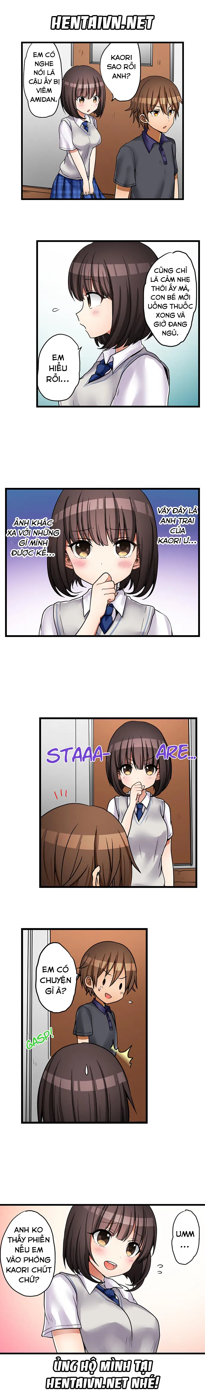 HentaiVN.net - Ảnh 4 - My First Time is with.... My Little Sister?! - Chap 31