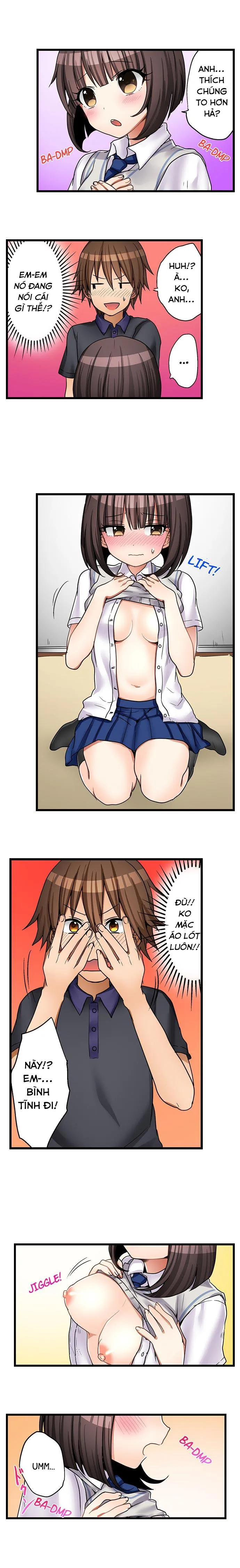 HentaiVN.net - Ảnh 10 - My First Time is with.... My Little Sister?! - Chap 33