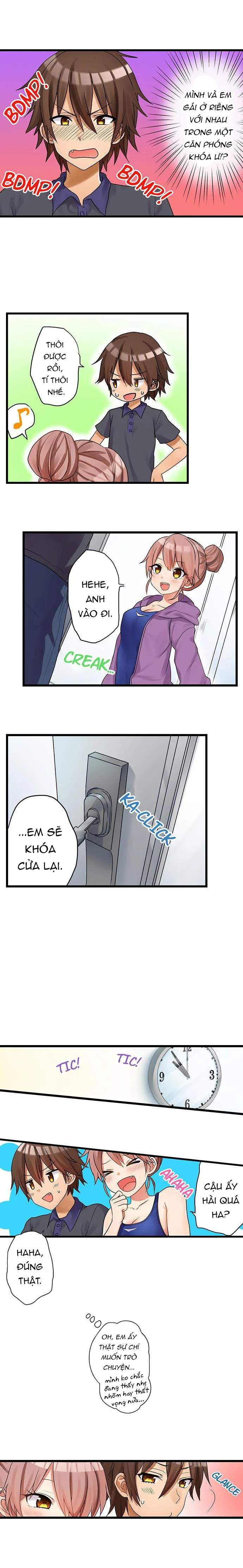 HentaiVN.net - Ảnh 7 - My First Time is with.... My Little Sister?! - Chap 36