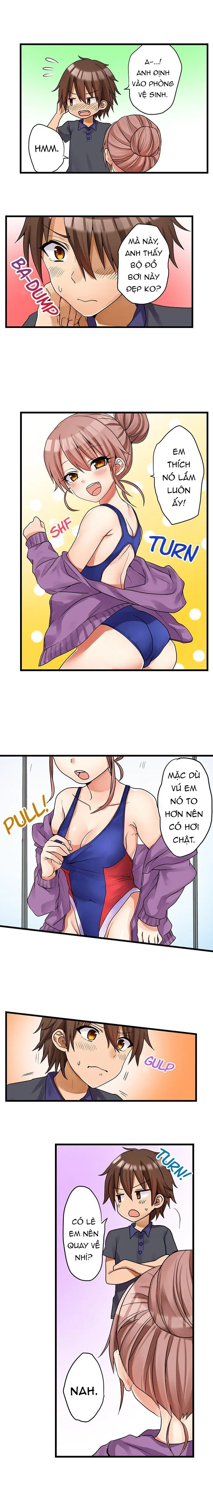 HentaiVN.net - Ảnh 5 - My First Time is with.... My Little Sister?! - Chap 36