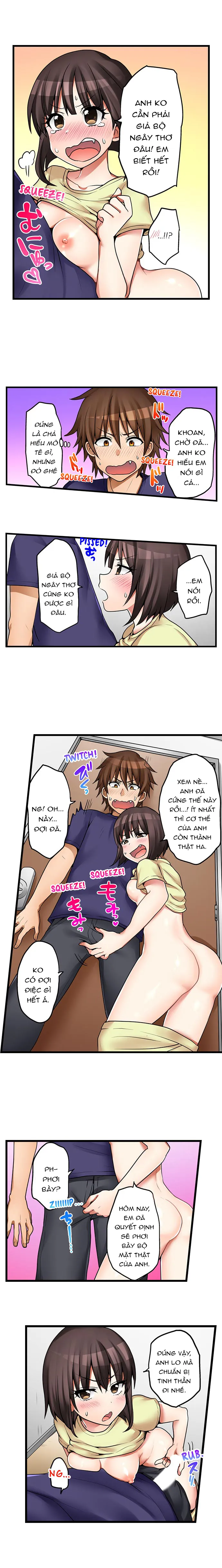 HentaiVN.net - Ảnh 9 - My First Time is with.... My Little Sister?! - Chap 41