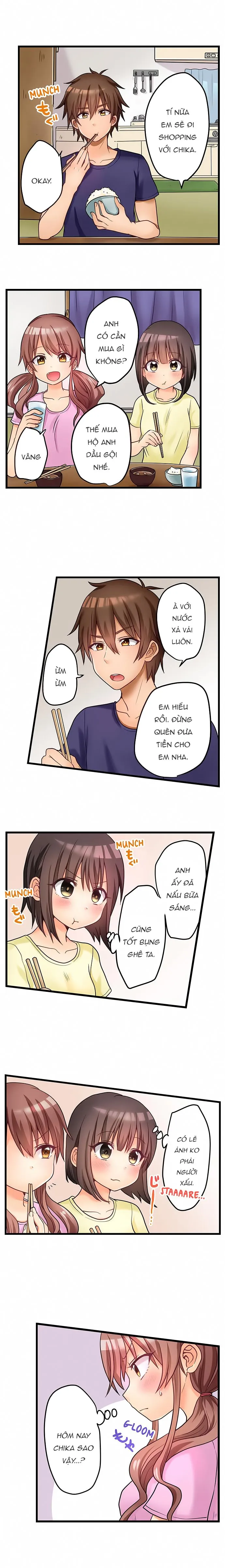 HentaiVN.net - Ảnh 6 - My First Time is with.... My Little Sister?! - Chap 44
