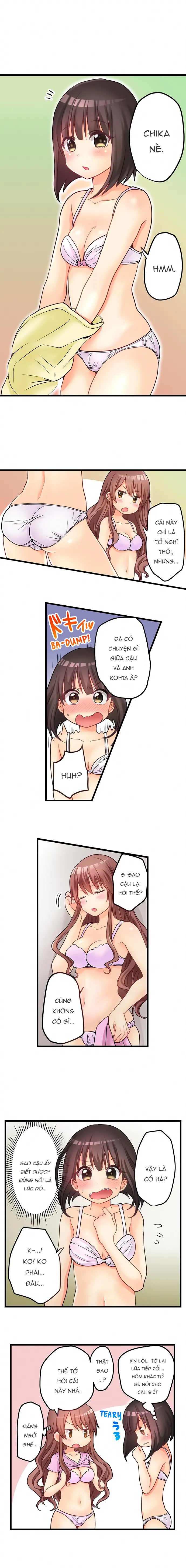 HentaiVN.net - Ảnh 7 - My First Time is with.... My Little Sister?! - Chap 44