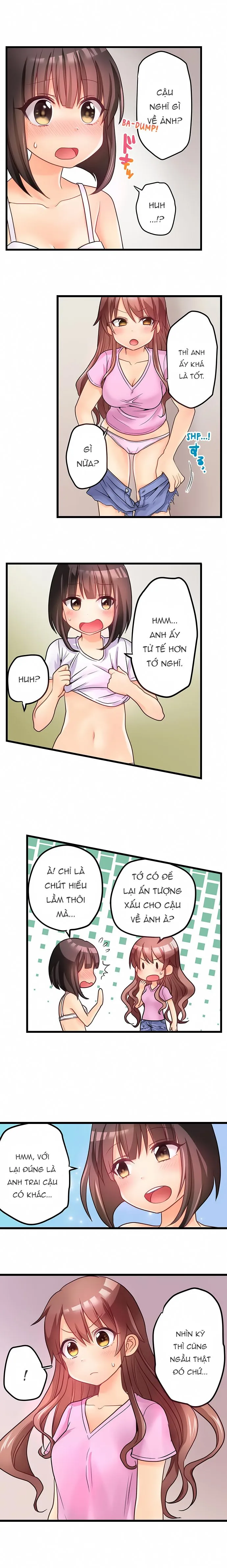 HentaiVN.net - Ảnh 8 - My First Time is with.... My Little Sister?! - Chap 44