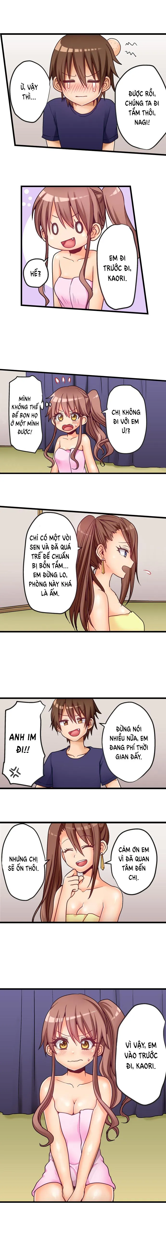 HentaiVN.net - Ảnh 10 - My First Time is with.... My Little Sister?! - Chap 46