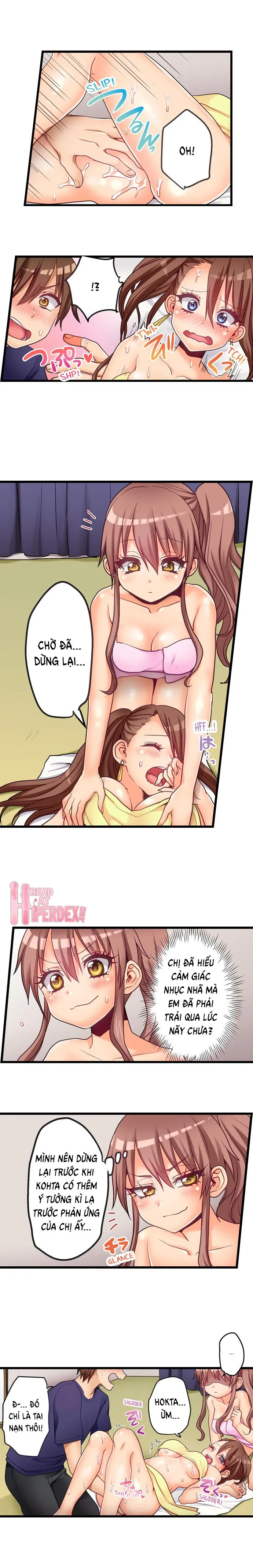 HentaiVN.net - Ảnh 9 - My First Time is with.... My Little Sister?! - Chap 46