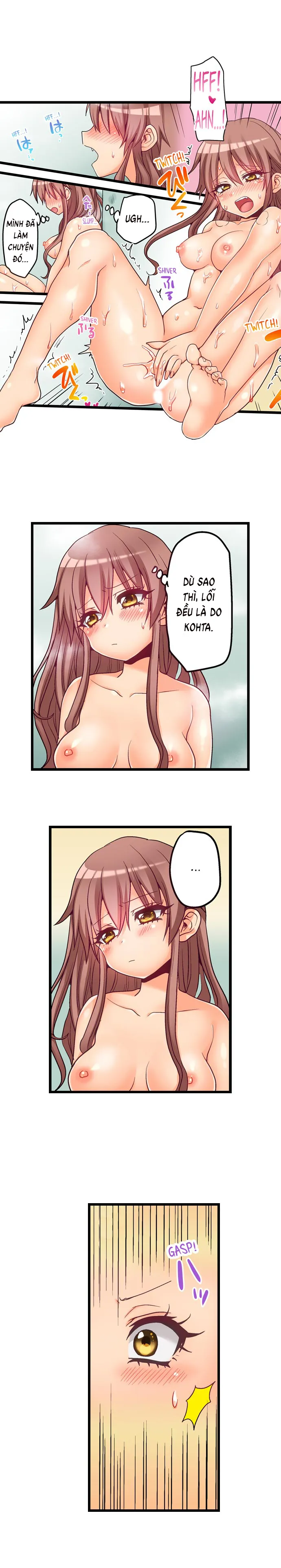 HentaiVN.net - Ảnh 6 - My First Time is with.... My Little Sister?! - Chap 48