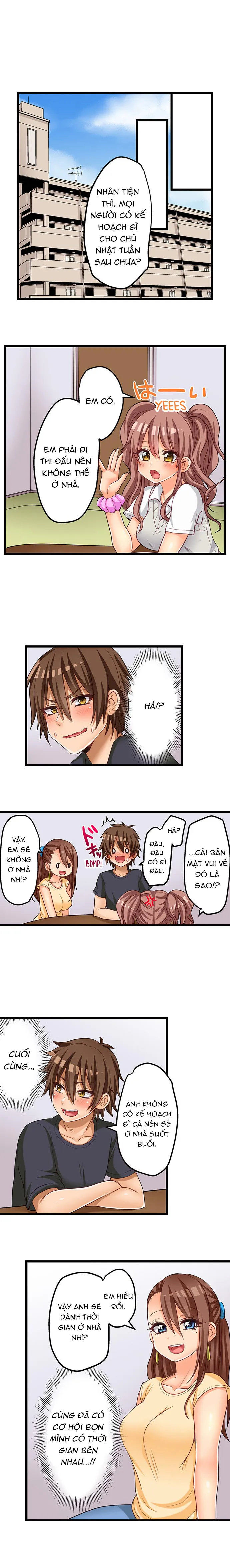 HentaiVN.net - Ảnh 4 - My First Time is with.... My Little Sister?! - Chap 50