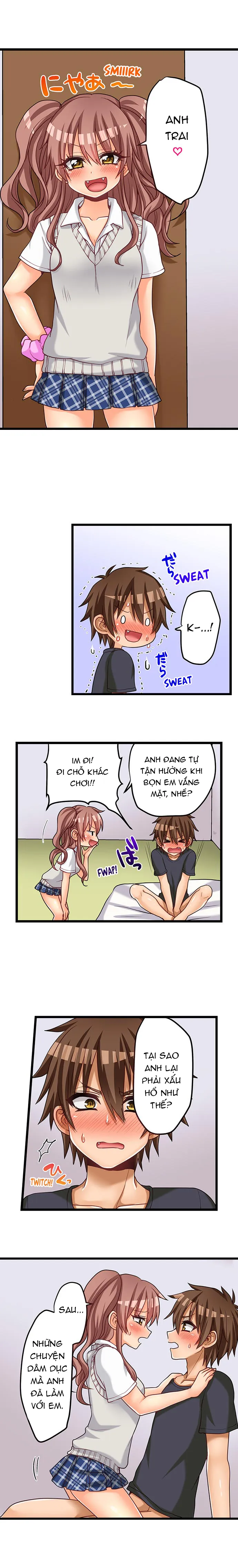 HentaiVN.net - Ảnh 3 - My First Time is with.... My Little Sister?! - Chap 51