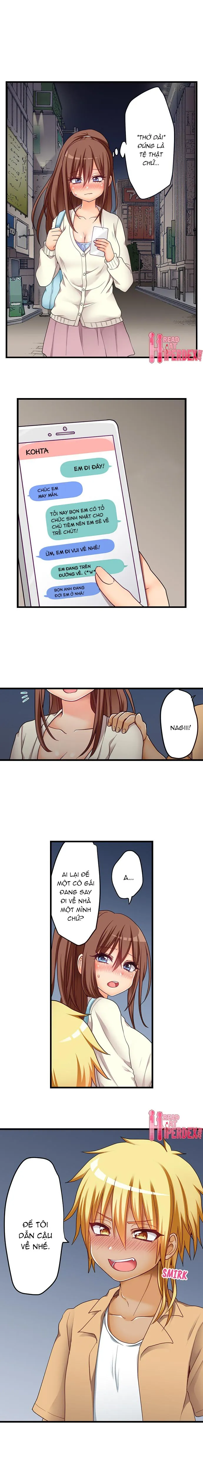 HentaiVN.net - Ảnh 7 - My First Time is with.... My Little Sister?! - Chap 52