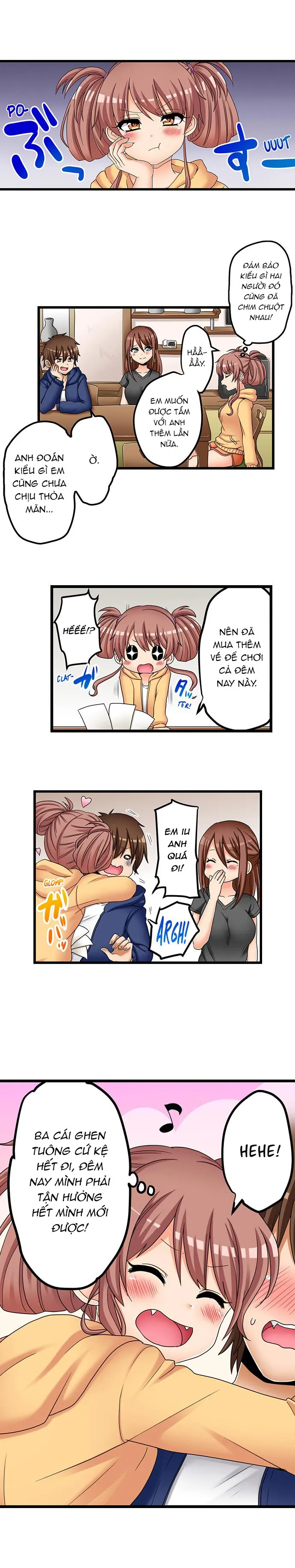 HentaiVN.net - Ảnh 9 - My First Time is with.... My Little Sister?! - Chap 57